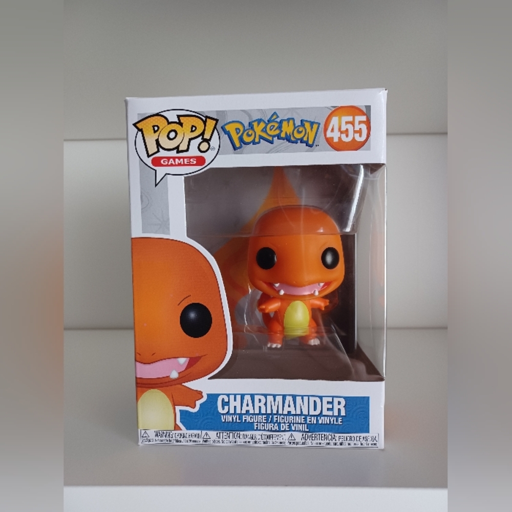 Charmander From Pokemon 455 Games Vinyl Figure Funko Pop